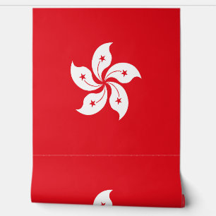 Papel Pintado Bandera de Hong Kong