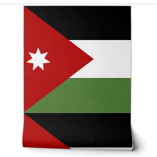 Papel Pintado Bandera de Jordania