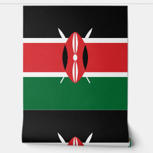 Papel Pintado Bandera de Kenia