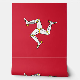 Papel Pintado Bandera de la Isla de Man