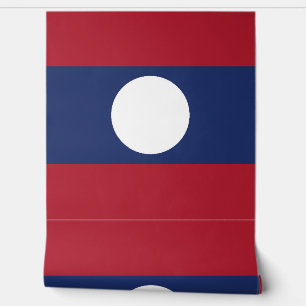 Papel Pintado Bandera de Laos