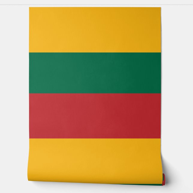 Papel Pintado Bandera de Lituania (Desenrollar)