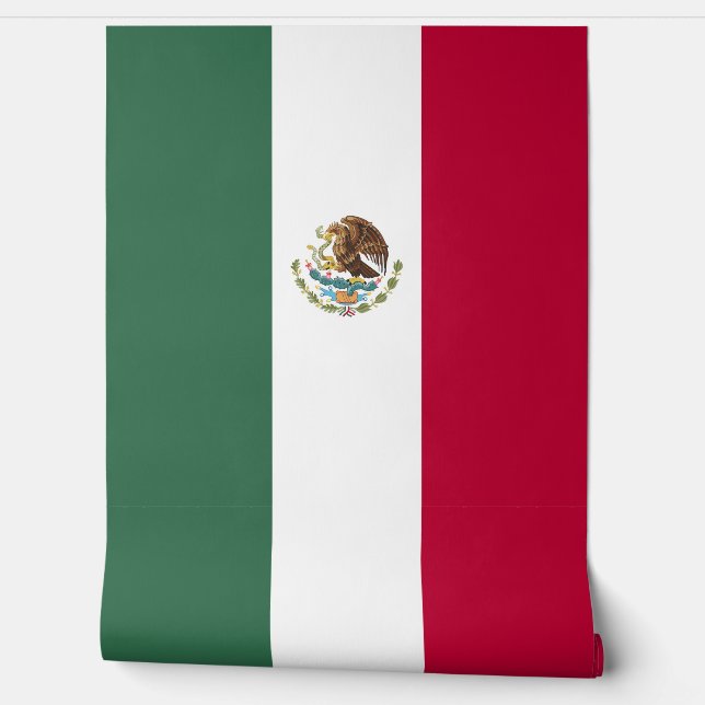 Papel Pintado Bandera de México (Desenrollar)