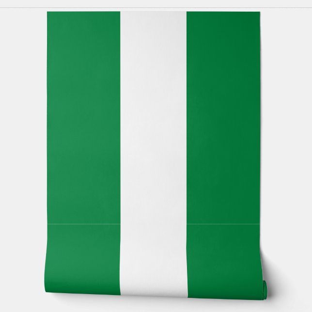 Papel Pintado Bandera de Nigeria (Desenrollar)
