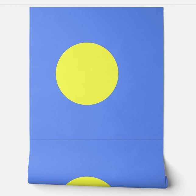 Papel Pintado Bandera de Palau (Desenrollar)