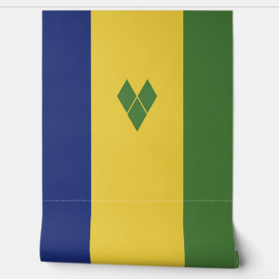 Papel Pintado Bandera de San Vicente y las Granadinas