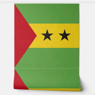 Papel Pintado Bandera de Santo Tomé y Príncipe
