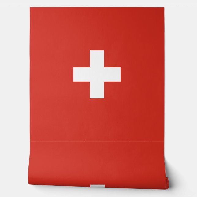 Papel Pintado Bandera de Suiza (Desenrollar)