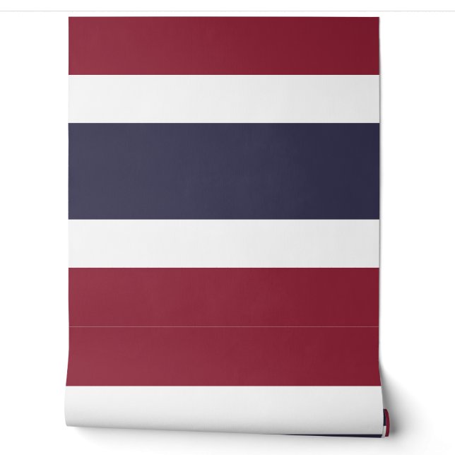 Papel Pintado Bandera de Tailandia (Desenrollar)