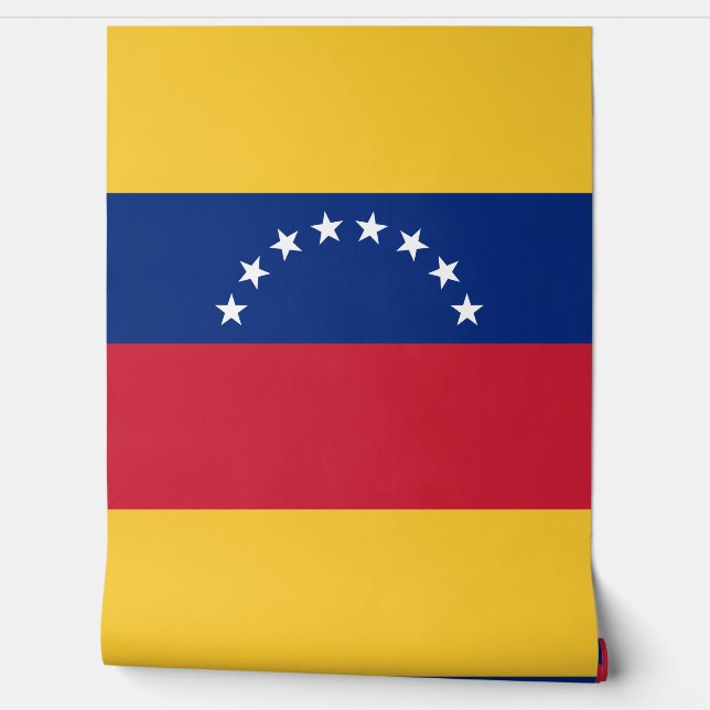 Papel Pintado Bandera de Venezuela (Desenrollar)