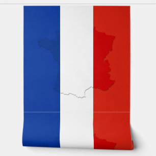 Papel Pintado Bandera francesa