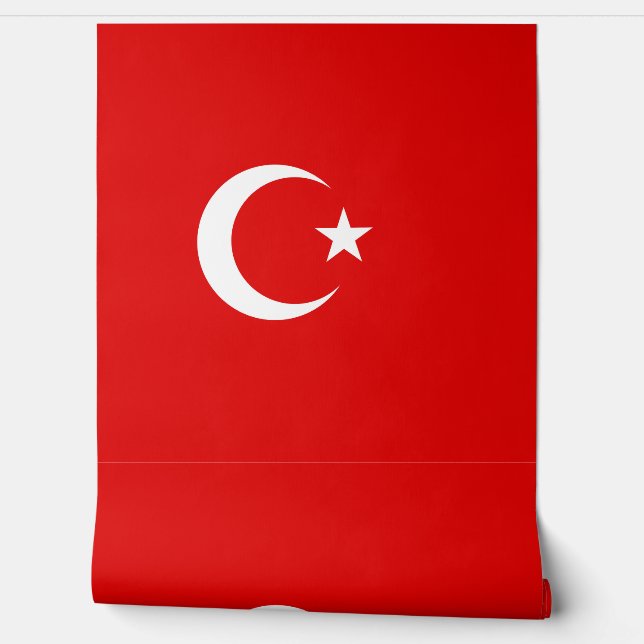 Papel Pintado Bandera turca (Desenrollar)