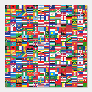 Papel Pintado Banderas mundiales