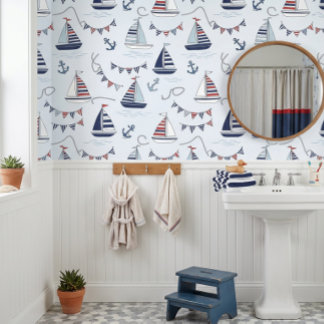 Papel Pintado Barcos a la vela