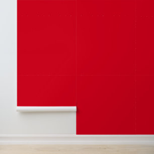 Papel Pintado Básico Rojo Sólido Sólido Sencillo Simple minimali