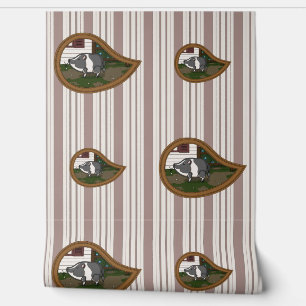 Papel Pintado Basil el cerdo