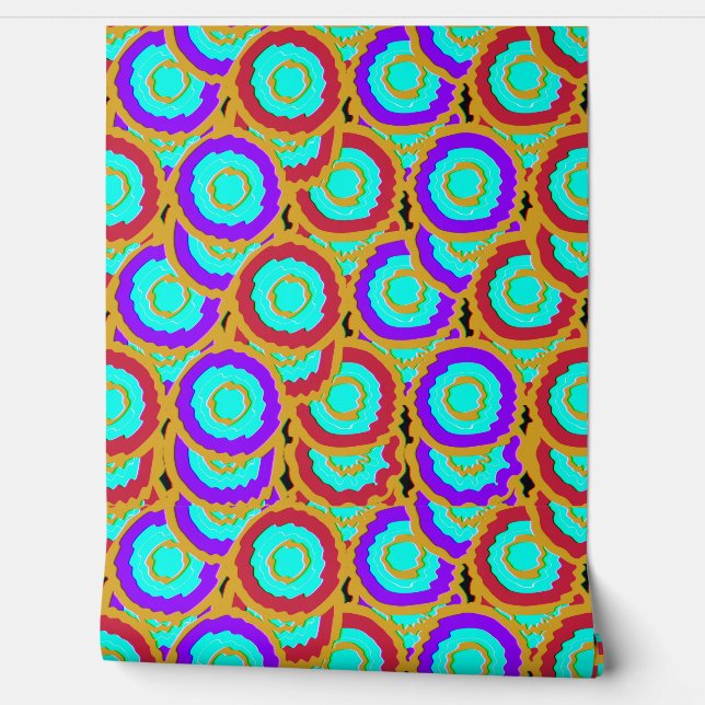 Papel Pintado BauhausPattern Design  (Desenrollar)