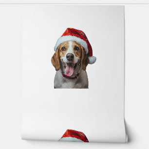 Papel Pintado Beagle Navidades