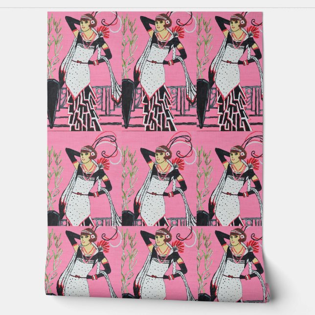 Papel Pintado Beautiful lady  (Desenrollar)