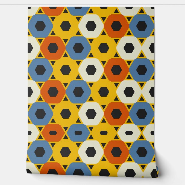 Papel Pintado Beautiful Mathematical Geometric Pattern  (Desenrollar)