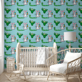 Papel Pintado bebé de enfermería lindo