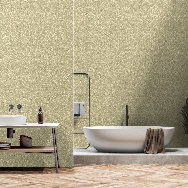 Papel Pintado Beige Grainado (Baño)
