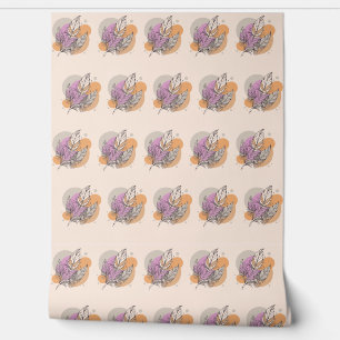 Papel Pintado Bird Feather