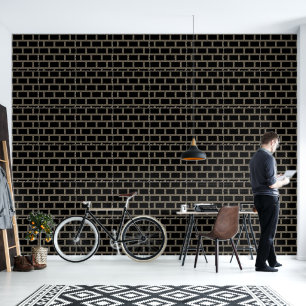 Papel Pintado Black Lattice Geo