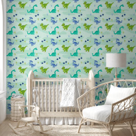 Papel Pintado Blue and Green Wonderland