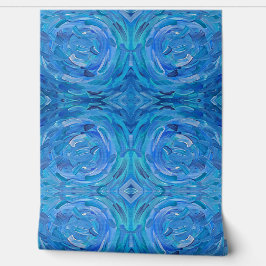 Papel Pintado Blue Bayou Abstract Peel & Stick
