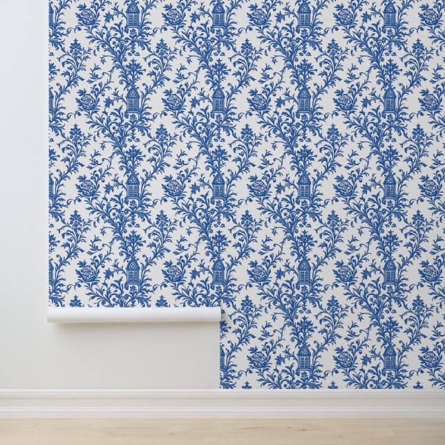 Papel Pintado Blue Flowile (Solicitud)