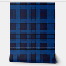 Papel Pintado Blue Jewel Tartan Plaid