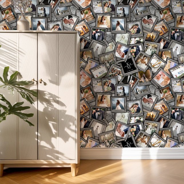 Papel Pintado Boda Keepsake 30 Collage de fotos negro ID1065 (Subido por el creador)