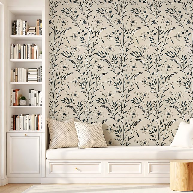 Papel Pintado Bohío Botánico Neutral (Subido por el creador)