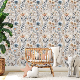 Papel Pintado Boho Botánico Honey Bee