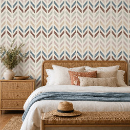 Papel Pintado Boho Espina de Pescado