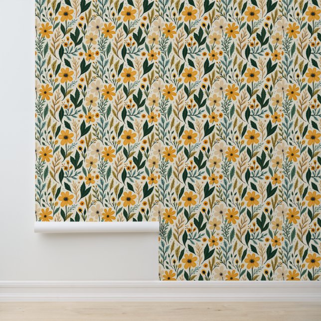 Papel Pintado Boho Floral Fantasy (Solicitud)