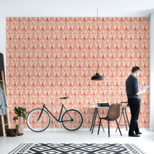 Papel Pintado Boho Flower Pot - Bohemio elegante y artístico