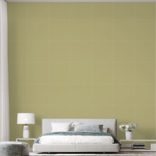 Papel Pintado Boho Lt. Oliva Pied de Perdiz