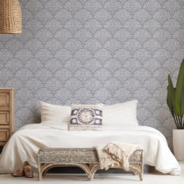 Papel Pintado Boho Moda Leaf Scallop