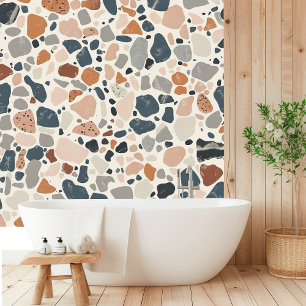 Papel Pintado Boho Multicolor Terrazo