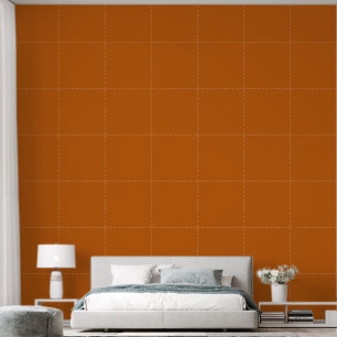Papel Pintado Boho Terracota Pied de gallo