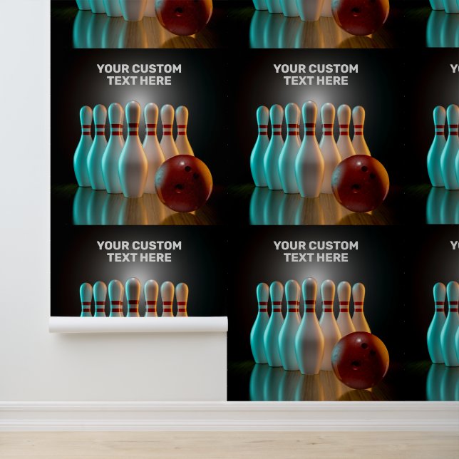 Papel Pintado Bolas de texto personalizado (Solicitud)