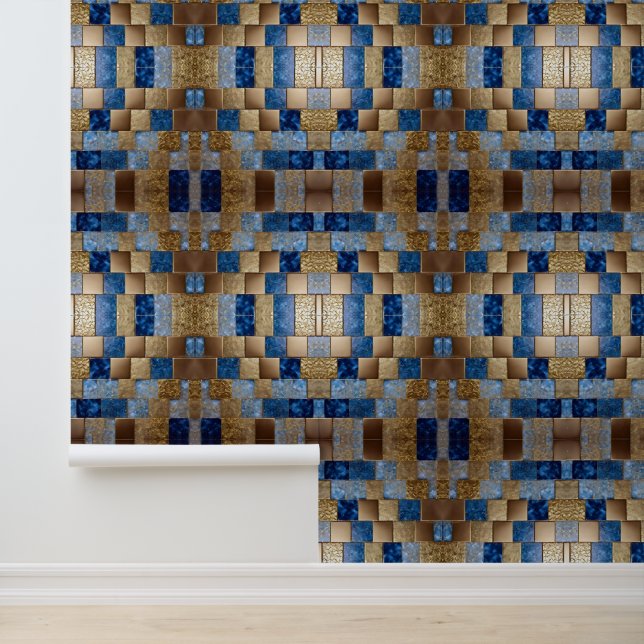 Papel Pintado Bonita colección popular de Ocean Blue Gold (Solicitud)