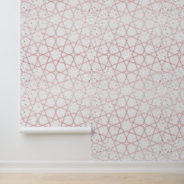 Papel Pintado Bonito oro rosa