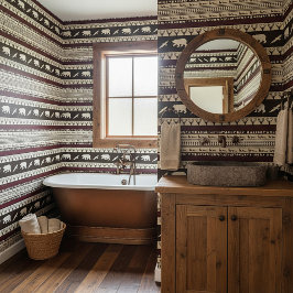 Papel Pintado Bosques otoñales