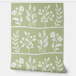 Papel Pintado Botanic Rhapsody XL whisper silhouette pistachio