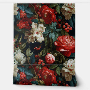 Papel Pintado Botánica de Everglow Noel Florals
