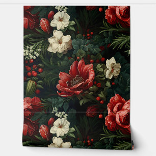 Papel Pintado Botánica de Everglow Noel Florals