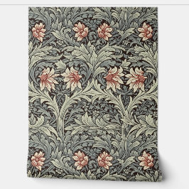 Papel Pintado Botánica del Jardín Morris de Invierno